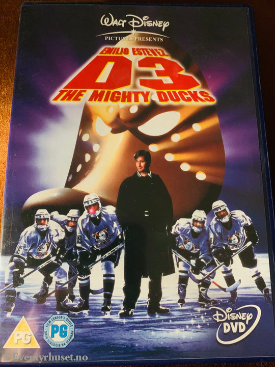 Disney Dvd. The Mighty Ducks D3. Dvd