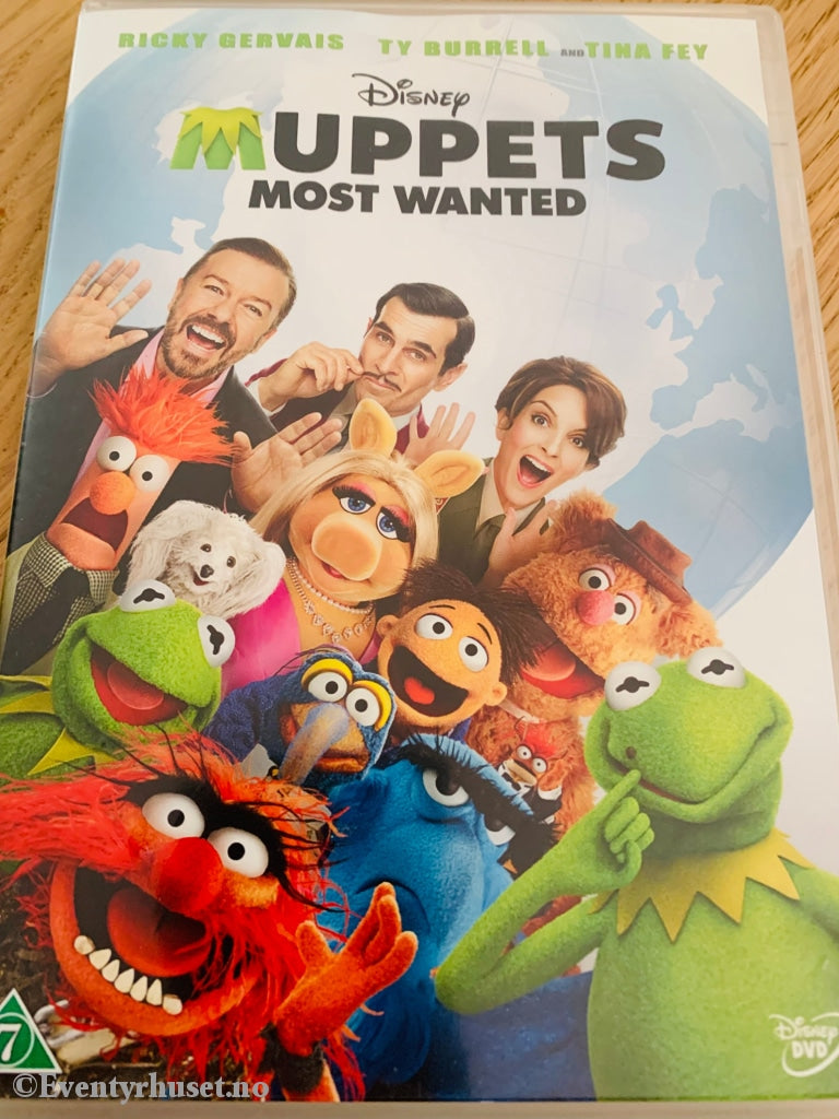 Disney Dvd. The Muppets - Most Wanted. Dvd