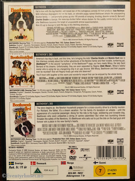 Disney Dvd. The Shaggy Dog. Leiefilm. Dvd