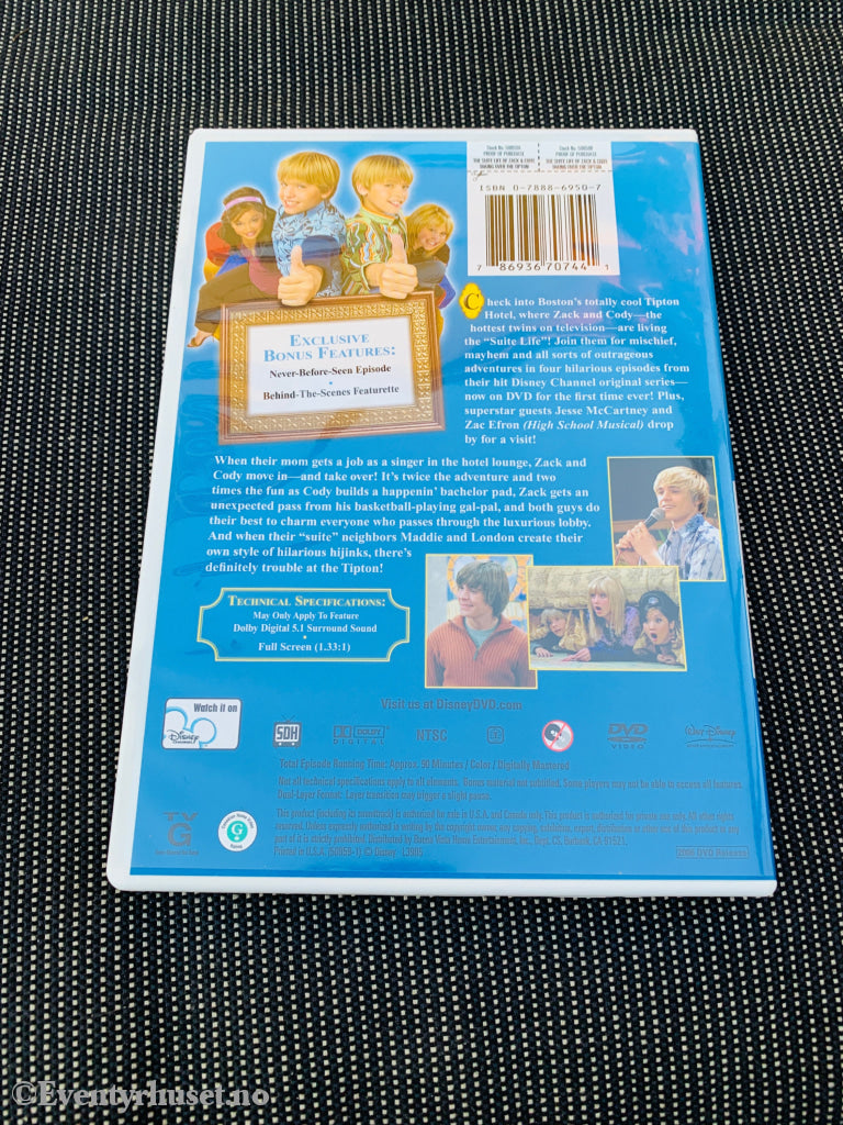 Disney DVD. The Suite Life of Zack & Cody. DVD