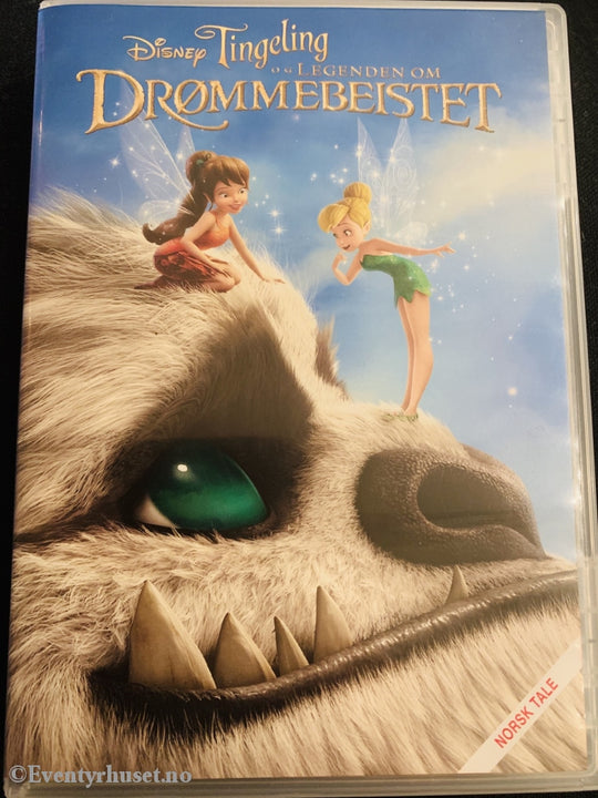 Disney Dvd. Tingeling Og Legenden Om Drømmebeistet. Dvd