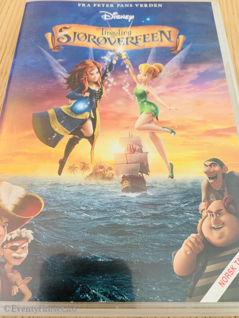 Disney Dvd. Tingeling Sjørøverfeeen. 2014. Dvd