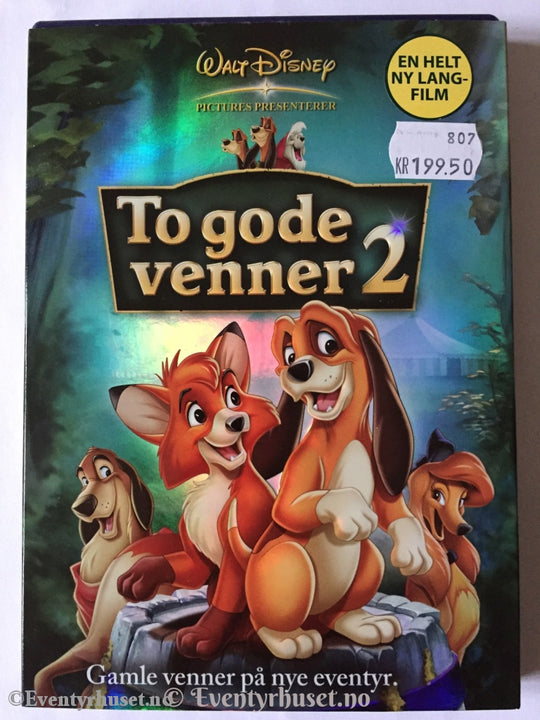 Disney Dvd. To Gode Venner 2. Dvd