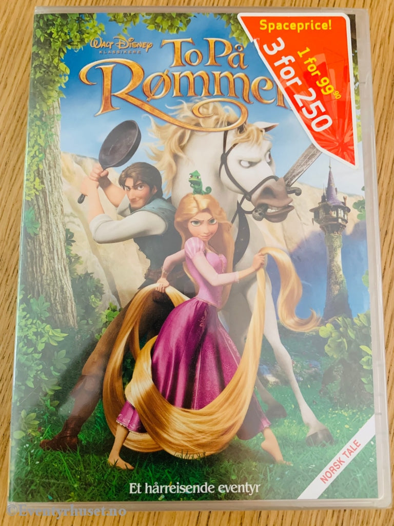 Disney Dvd. To På Rømmen. 2010. Ny I Plast! Dvd