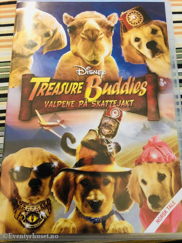 Disney Dvd. Treasure Buddies. 2011. Valpene På Skattejakt. Dvd