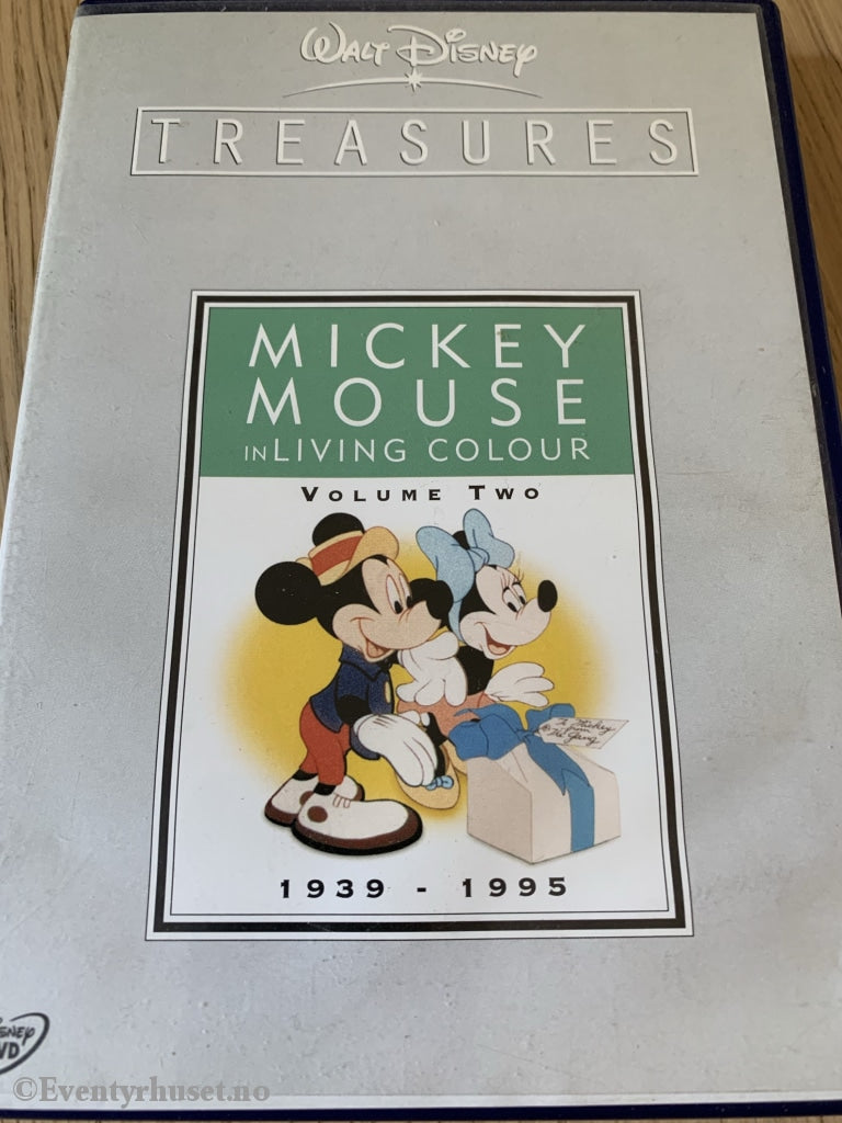 Disney Dvd. Treasures: Mickey Mouse In Living Colour. 1939-95. Dvd