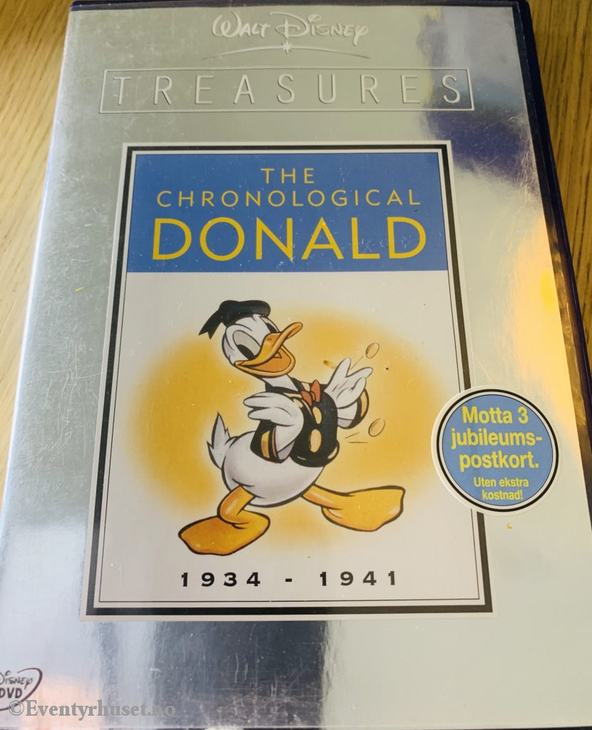 Disney Dvd. The Chronogical Donald Volume 1. 1934-41. Dvd