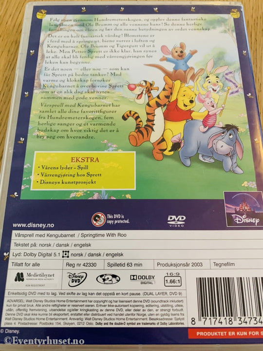 Disney Dvd. Vårsprell Med Kengubarnet. 2003. Dvd