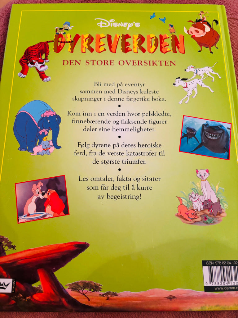 Disney – Dyreverden. Bok.