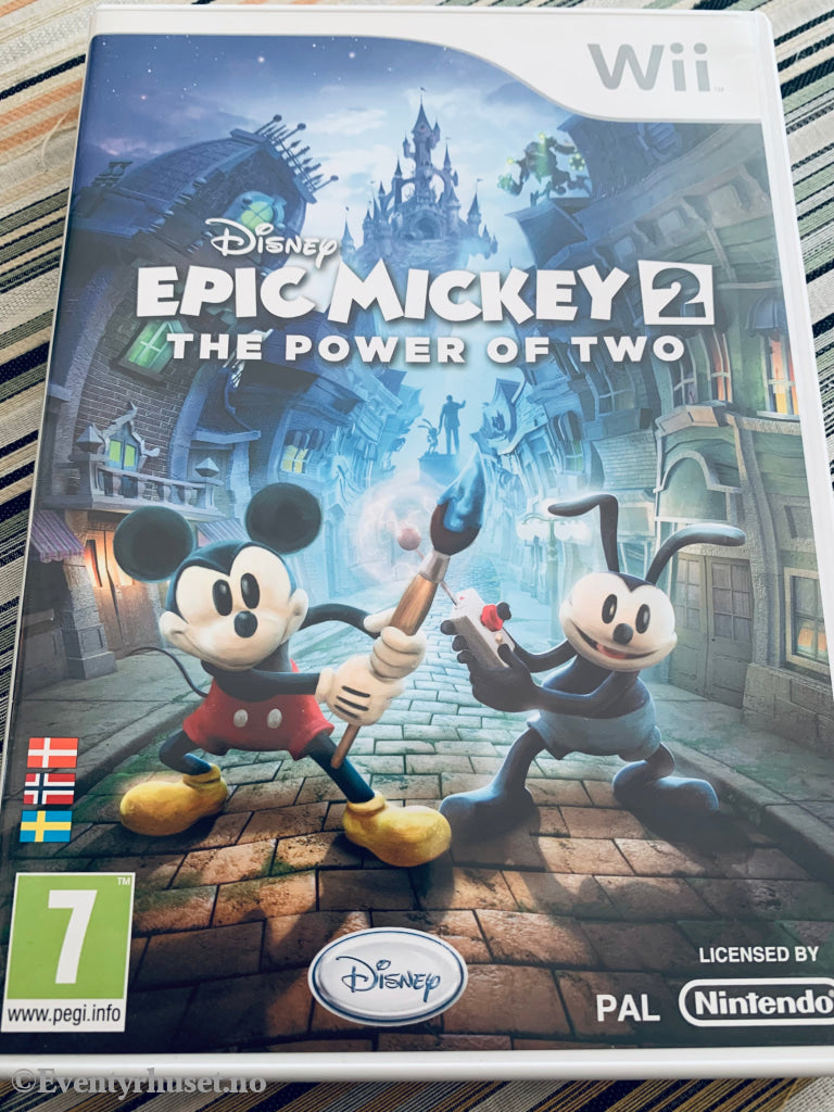 Disney Epic Mickey 2. Nintendo Wii. Wii