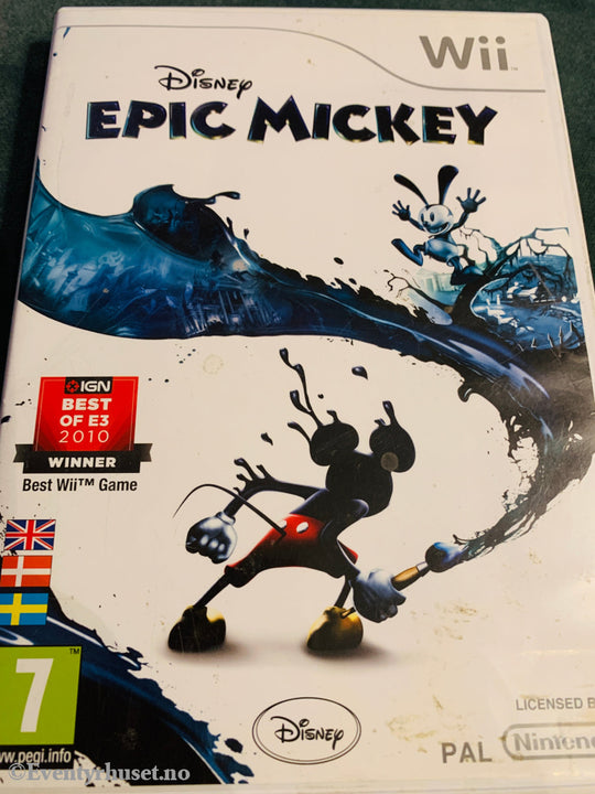 Disney - Epic Mickey. Nintendo Wii.