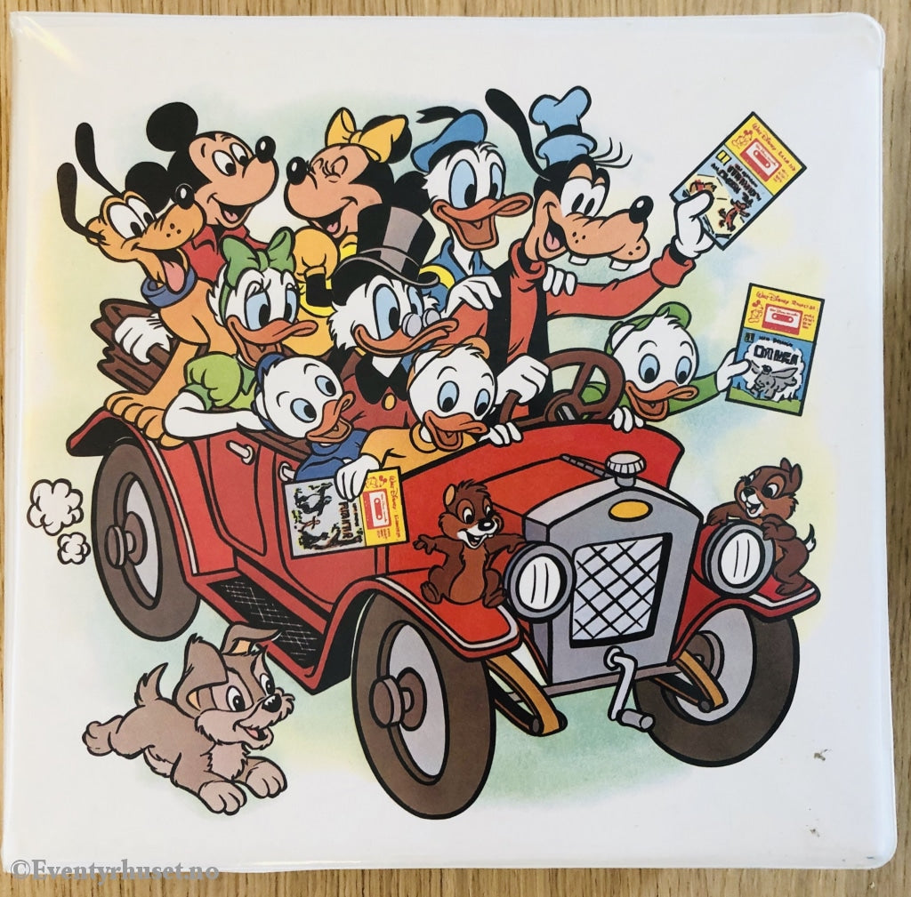 Disney Eventyrbånd Album/koffert. 1987.