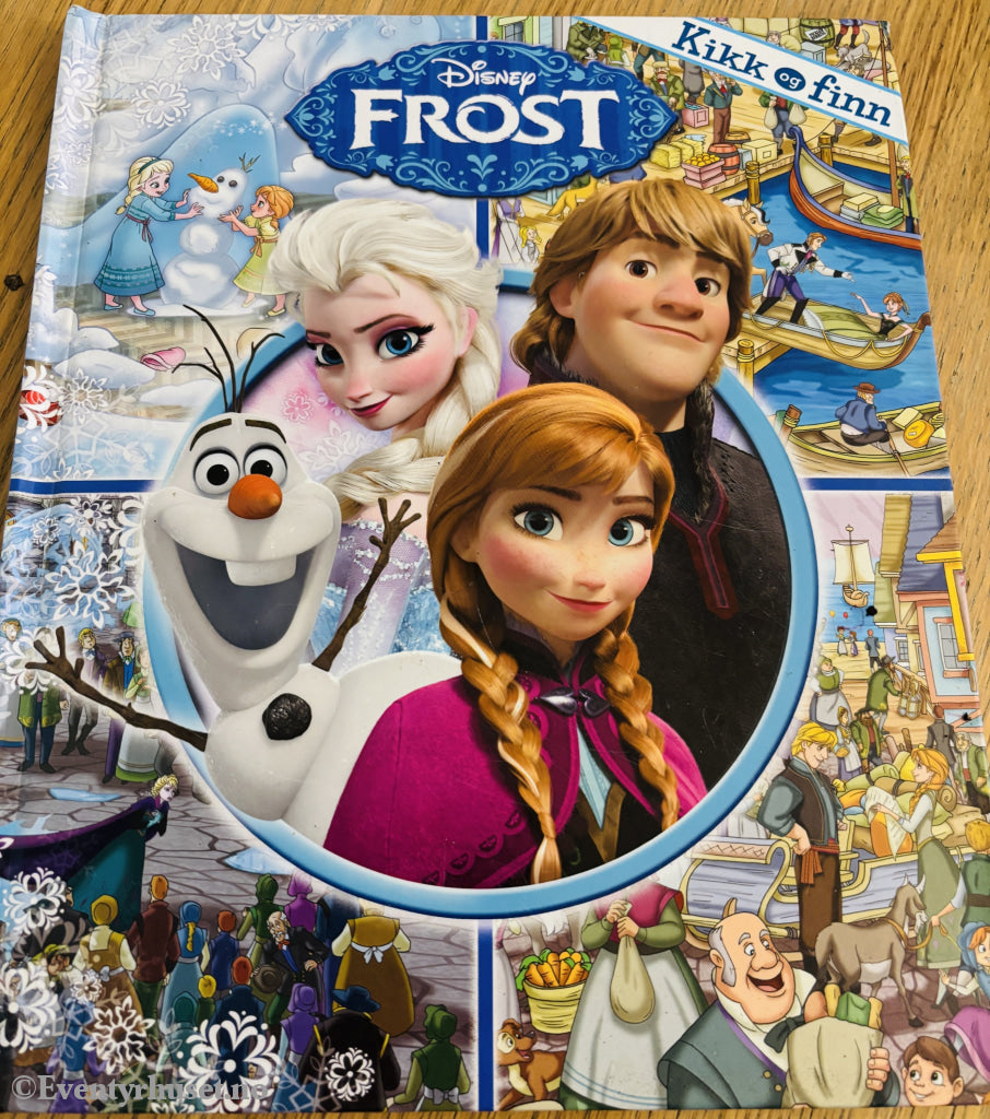 Disney. Frost – Kikk og finn. Bok.
