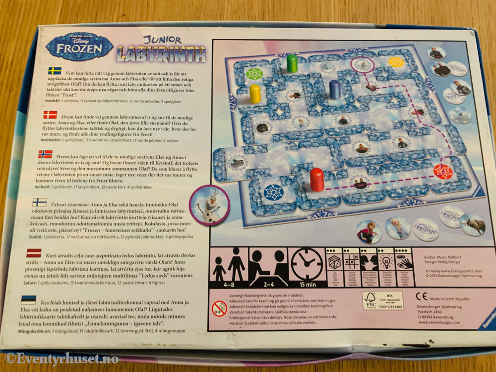 Disney Frozen Junior Labyrinth (2019) . Brettspill.