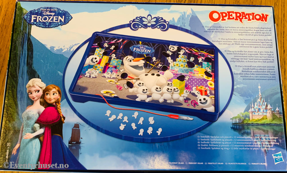 Disney Frozen Operation/Operasjon (Frost). Brettspill. Brettspill
