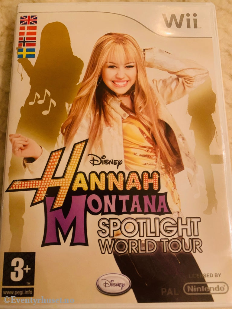 Disney Hannah Montana Spotlight World Tour. Inintendo Wii. Wii