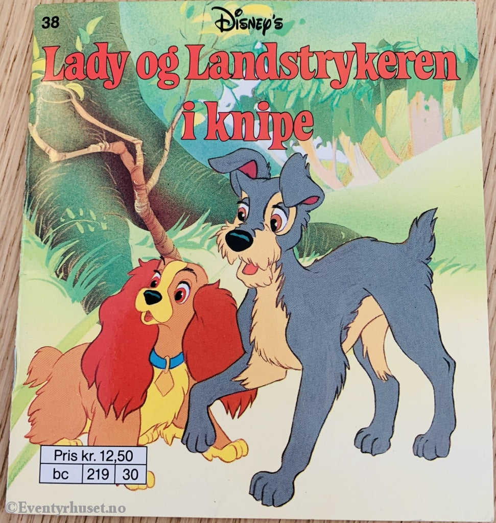 Disney Hefte Nr. 38. Lady & Landstrykeren I Knipe. 1992. Hefte