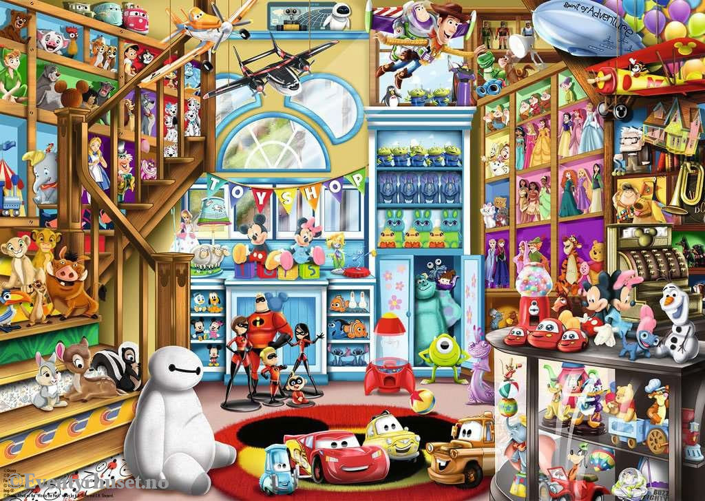 Disney Jigsaw Puzzle Disney Pixar Toy Store (1000 pieces) Games
