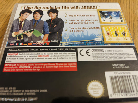 Disney JONAS . Nintendo DS.