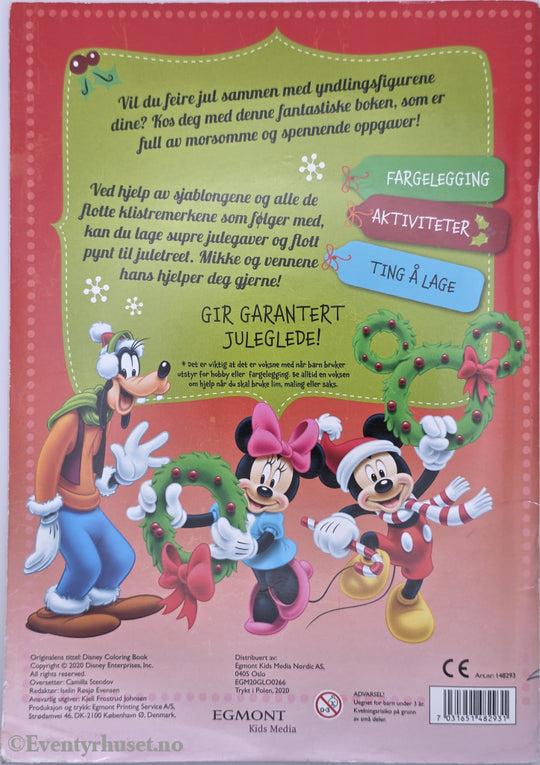 Disney Jule-Moro. Aktivitetshefte.