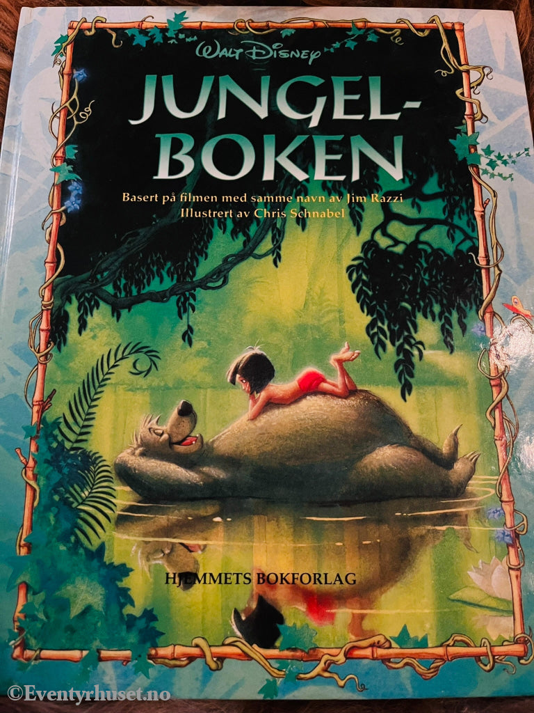 Disney Jungelboken. 1992. Bok Basert På Filmen Med Samme Navn Av Jim Razzi. Fortelling