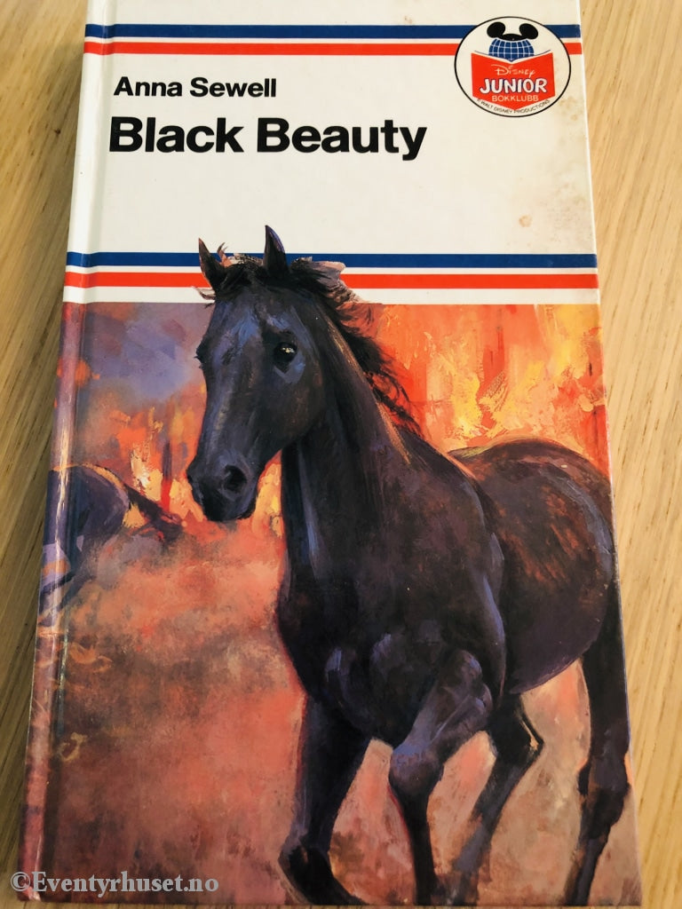 Disney Junior Bokklubb. 1985. Black Beauty. Av Anna Sewell. Fortelling