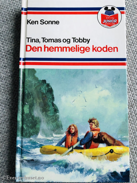 Disney Junior Bokklubb. 1986. Ken Sonne. Tina Tomas Og Tobby. Den Hemmelige Koden. Fortelling