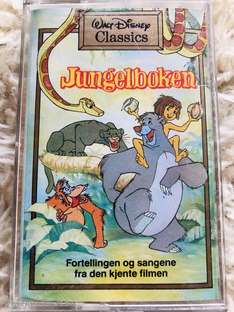 Disney Kassett. 302. Jungelboken. 1989. Kassett (Mc)