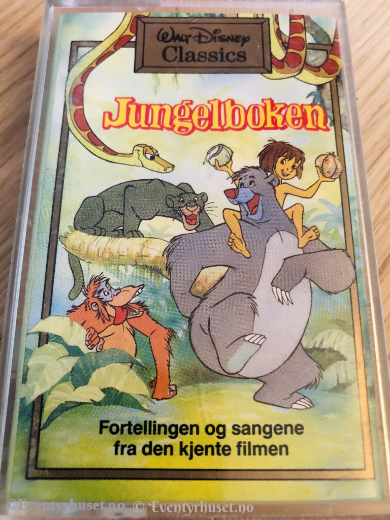 Disney Kassett. 302. Jungelboken. 1989. Kassett (Mc)