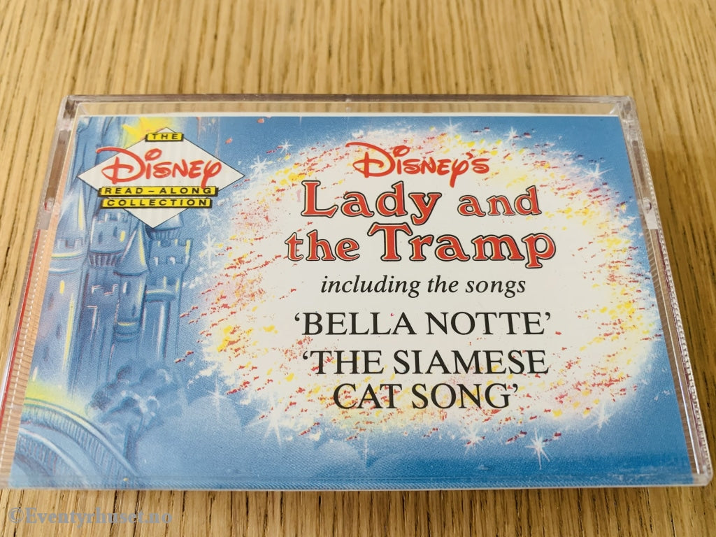 Disney Kassett. Lady And The Tramp (Lady Og Landstrykeren). 1988. Kassett (Mc)