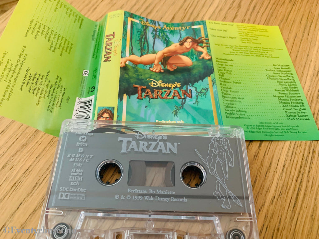 Disney Kassett. Tarzan. 1999. Kassett (Mc)