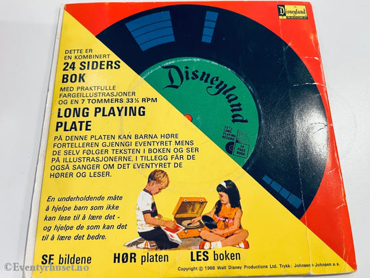 Disney Lille Hiawatha - Se Hør Les. 1971. Ep + Bok. Eventyrplate