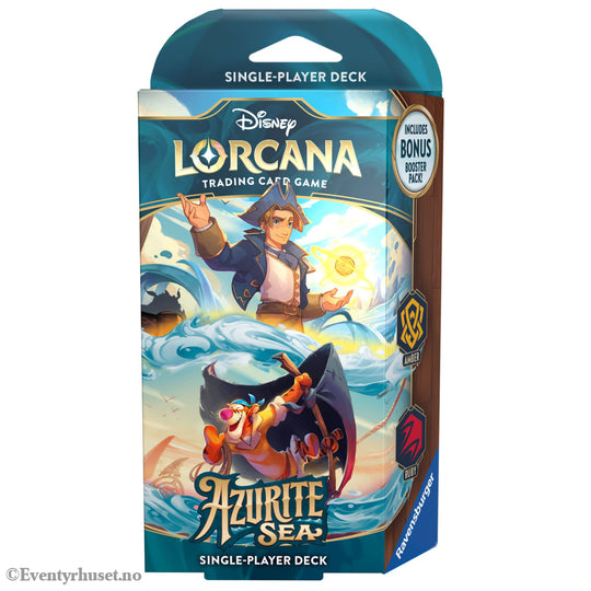 Disney Lorcana TCG Azurite Sea Starter Decks. *English Edition*. Mint In Sealed Box (MISB)! Samlekort