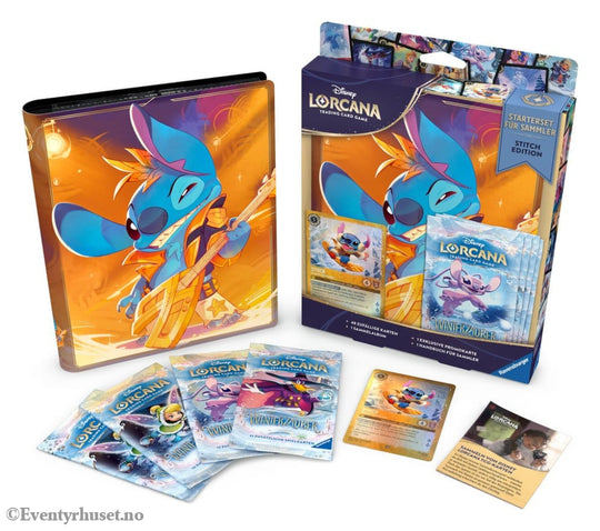 Disney Lorcana TCG Collection Starter Set Stitch Edition *German Edition* Games