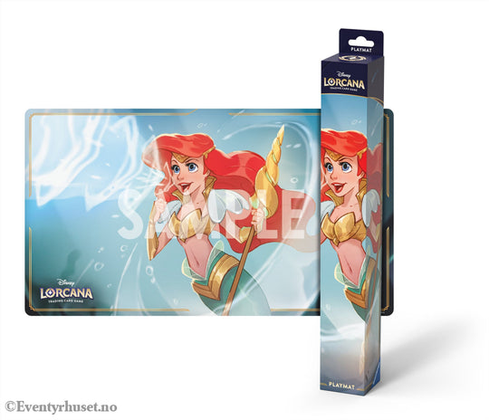 Disney Lorcana TCG Playmat Arielle. Mint In Sealed Box (MISB)! Samlekort