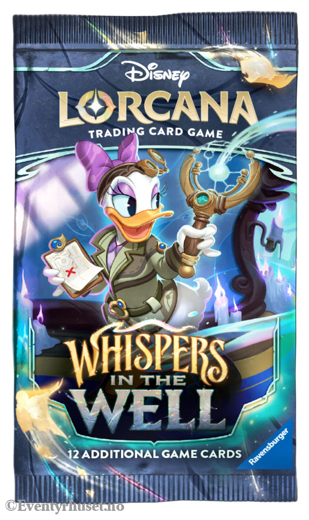 Disney Lorcana TCG Whispers in the Well Booster. *English Edition*. Mint In Sealed Box (MISB)! Samlekort