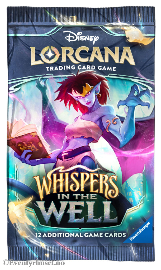Disney Lorcana TCG Whispers in the Well Booster. *English Edition*. Mint In Sealed Box (MISB)! Samlekort