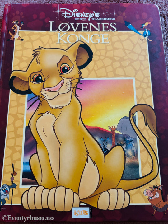 Disney – Løvenes Konge. Bok.