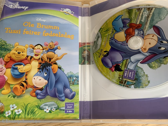 Disney Lytt & Les. Ole Brumm - Tussi Feirer Fødselsdag. (Read Along). Cd Bok. Lydbok