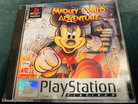 Disney - Mickey’s Wild Adventure Platinum. Ps1. Ps1