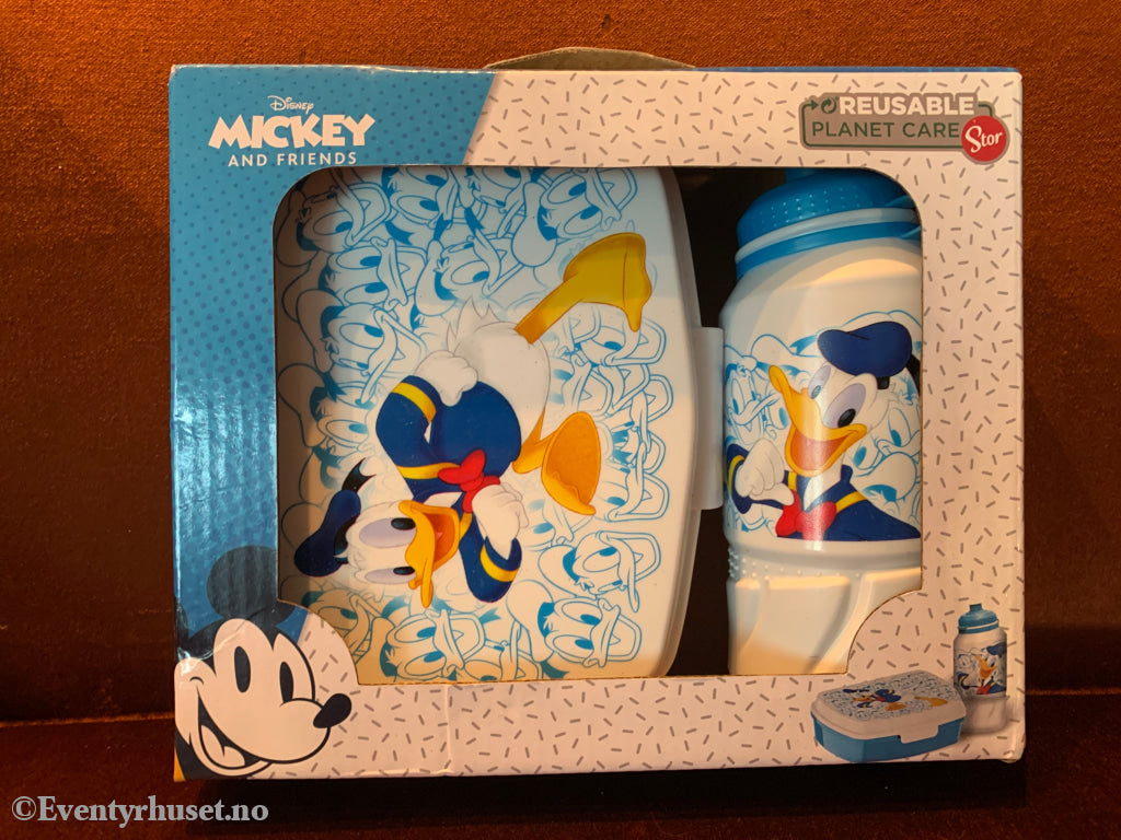 Disney Mikke Mus matboks og drikkeflaske.