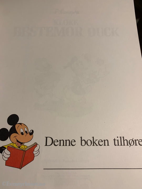 Disney. Min Egen Godnatthistorie. Kloke Bestemor Duck. 1990. Hefte