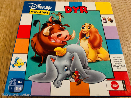 Disney Moro å lære – Dyr. Brettspill.
