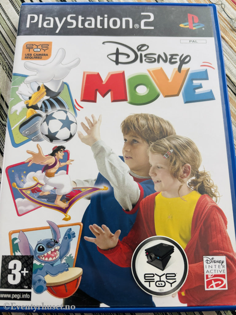 Disney Move. PS2-spill