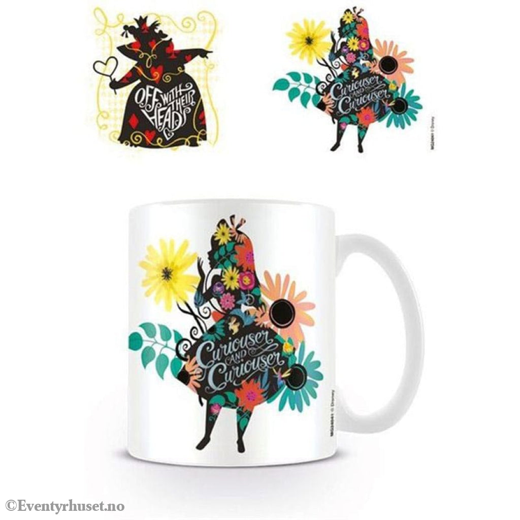 Disney Mug Alice in Wonderland Curiouser Home & Gifts