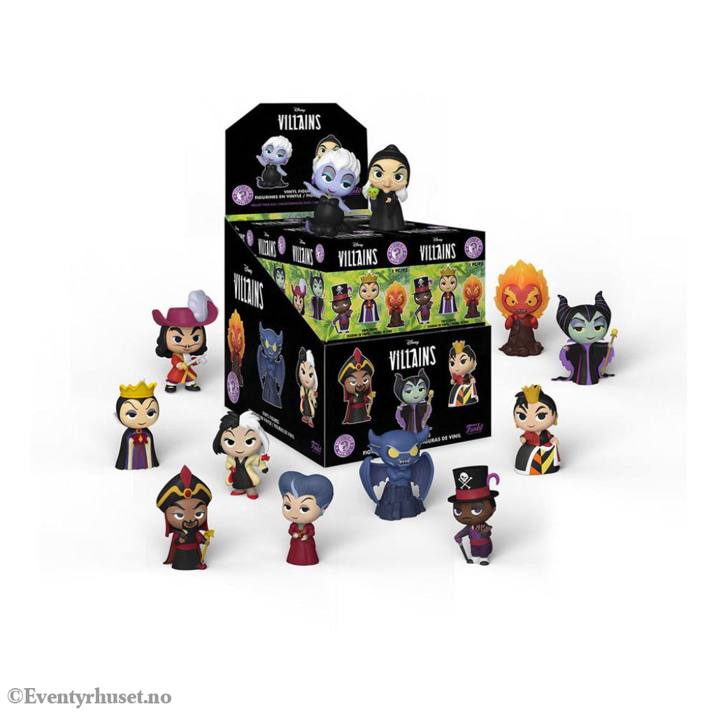 Disney Mystery Mini Figures 5 cm Display Disney Villains (12) Collectibles