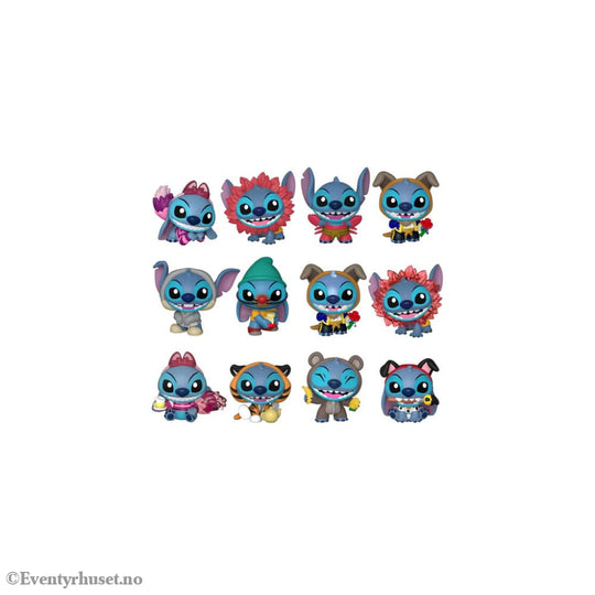 Disney Mystery Mini Figures 5 cm Stitch in Costume Display (12) Collectibles