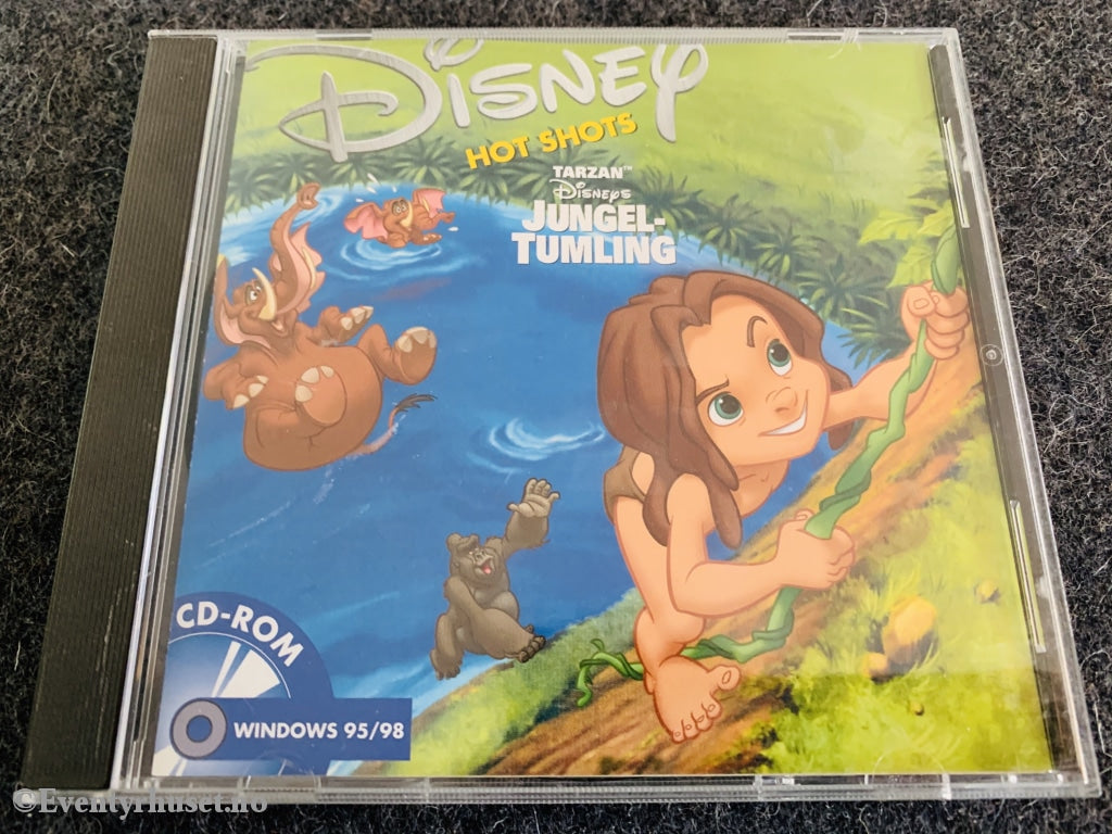 Disney Pc Spill. Hot Shots: Tarzan - Jungeltumling. 1999. Spill