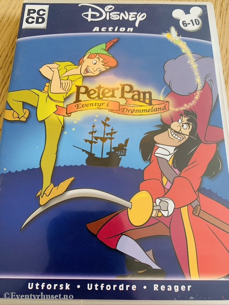 Disney Pc Spill: Peter Pan - Eventyr I Drømmeland. Spill