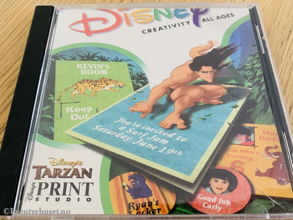 Disney Pc-Spill. Tarzan / Print Studio. Pc Spill